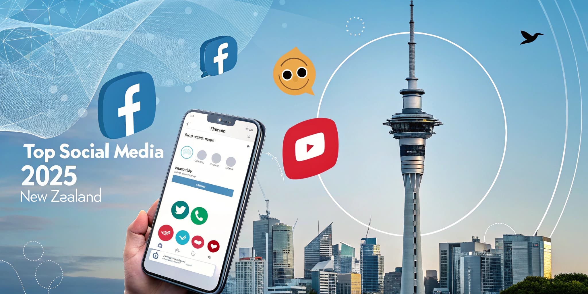 Top 5 Social Media Platforms in New Zealand (2025) – Ranked by Popularity