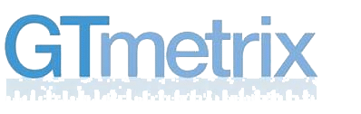 GTmetrix logo, representing website performance analysis and optimization tools for web designers and developers in Auckland.