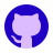 GitHub logo featuring a purple cat icon, representing version control and collaboration tools for web developers.