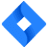 Jira logo representing an advanced project management tool for web development, featuring agile boards and issue tracking, relevant to project management discussions.