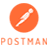 Postman logo, a tool for API testing, emphasizing its role in web development and API documentation.