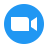 Zoom logo representing a leading video conferencing tool for remote meetings and client consultations in digital marketing.